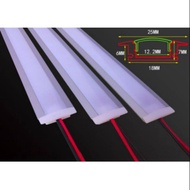 ALUMINIUM LED STRIP SAYAP / HOUSING LED STRIP 1 M
