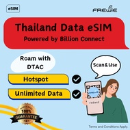 Thailand [DTAC] eSIM Data Roaming | QR Code via Email - By Billion Connect