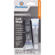 PERMATEX Cold Weld Epoxy 2 Ton Gum NET WT 1 OZ / CONT . NET . 28g TOTAL NET WT 2 OZ / CONT . NET . 5