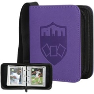 9 Pocket Card Binder, Premium Zip Trading Card Binder, 720 Double Sided Pocket PU Collection Binder,