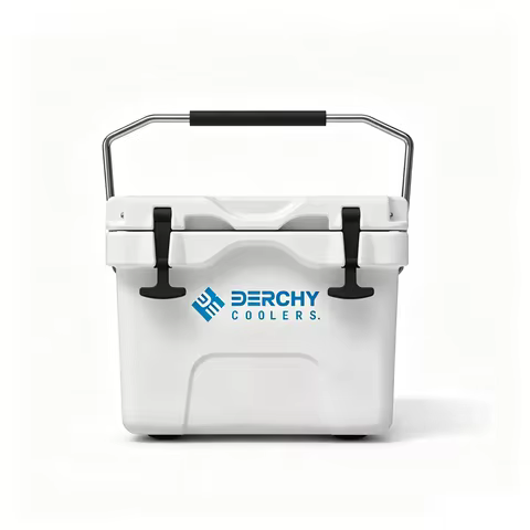 25QT Rotomolded Ice Chest Heavy-Duty Leakproof Outdoor Picnic Beach Cooler with Handle for Enhanced