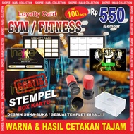 MEMBER Cards | LOYALTY CARD GYM | LOYALTY CARD FITNESS (100pcs)