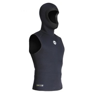 Swimwear Neoprene Mens Wet Suit Hooded Vest Diving Keepping Hair Dry with Cap