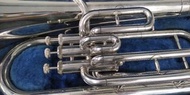 開學祭  超覩聲 Yamaha YEP-201 的鍍銀版 EP100S Euphonium 上低音號- Made in Japan (師傅做好維修保養清潔 )