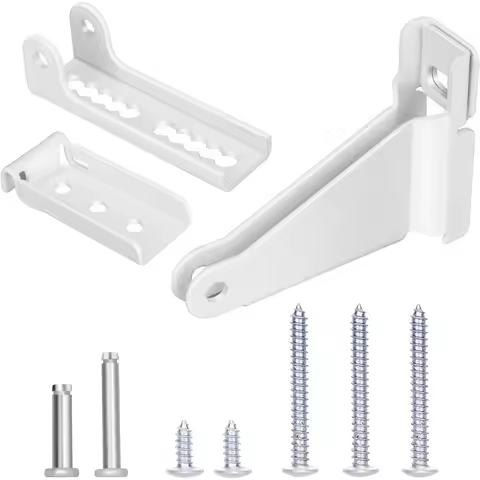 1/2PCS Storm Door Closer Bracket, Reinforced Repair Jamb Bracket Compatible with Andersen Emco, Lars