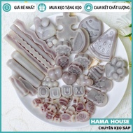 WAX CANDY - BLUEBERRY COMBO - MIX OF VARIOUS SHAPES - Sour Candy Gummy Wax Candy Halal