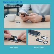 Buildvictories11   5Pcs Sim Card Adapter Kit 4 In 1 Nano Micro Sim Converter Card Sleeve Universal P