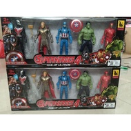 Avenger Hulk Thor captain America Ironman robot figure Toy Unique Kids Toys