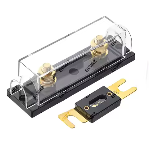 1set ANL-H ANL-B 30A 40A Transparent Car Fuse Box ANL Fuse Holder Distribution in line 0 4 8 GA Posi