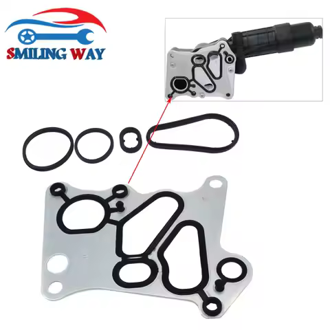 Oil Filter Housing Gasket O-Ring Seal Kit For Mercedes-Benz W204 R172 C250 SLK250 1.8L 2012 2013 201