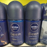 Nivea Men Deep Black Charcoal Deodorant 50ML Deodorant Nivea Men Deodorant