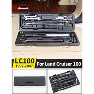 For 1997-2007 Toyota Land Cruiser 100 Tailgate Trunk Emergency Toolbox LC100 Interior Upgraded Acces