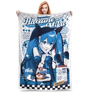 Hatsune Miku Magazines  Throw Blanket for Couch  Soft Cozy Plush Blanket 50x60 Inch Multi-size Bedsp