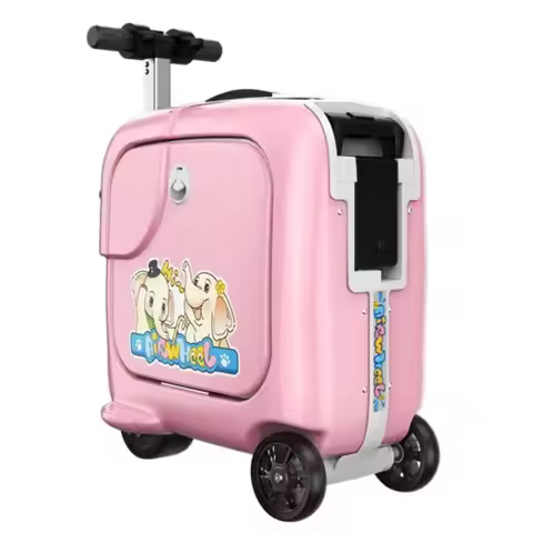 Airwheel SQ3S Kids Travel Luggage School Bags Ride On Suitcase Scooter 16inch Cute Cheap Electrical