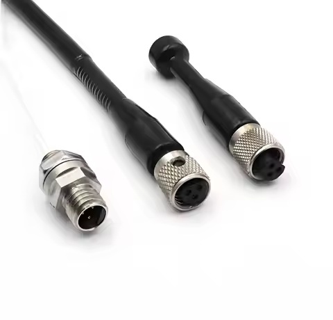 Underwater Connector, 3-pin 316L Stainless Steel Metal Housing, Compact and Space-saving