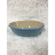 Le Creuset Oval Serving Bowl 18cm : Sky Blue