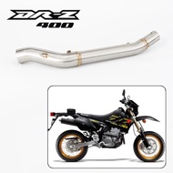 Motorcycle link pipe For Suzuki DRZ 400 2000-2022 DRZ400 S / SM DR-Z 400 DRZ400S  Escape  DRZ 400 ex