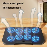 Cook 4 Pad D6 Na May 8 Silent Fans Gaming Notebook Cooler Support Dalawang USB Interface Laptop C