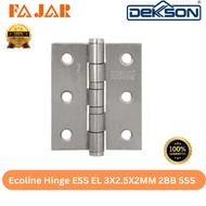 Hinge Ecolin Dekkson 3 inch ESS EL 3X2,5X2MM 2BB SSS Ori