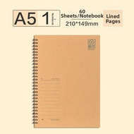deli | Notebook for Class and Business Use A5 Size 4 Pack