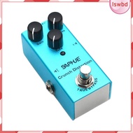 [lswbd] Overdrive Guitar Pedal, Portable 9 V DC Electric Guitar Overdrive Pedal, Blue