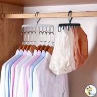 DK Space-saving Clothes Hanger Clothes Drying Rack Multifunctional Plastic Home Storage Hook Cupboar