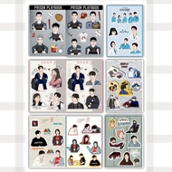 Sticker Set Kdrama Drakor Korean Drama Penthouse Startup True Beauty Etc.