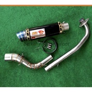 Rl redleo exhaust pnp for Honda ex5 dream,wave ex5 sym legend sr1 Kriss Dash