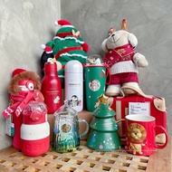 Starbucks Cup New Product 2021 Christmas Gift Limited Red Penguin Gingerbread Man Thermos Mug Mug