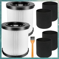 [uhktyltui.vn] 2 Pack DCV5801H HEPA Filter Compatible Foe  DCV580H, DCV581H 20V MAX Wet/Dry Vacuum