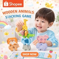 Animal Stacking Block Game