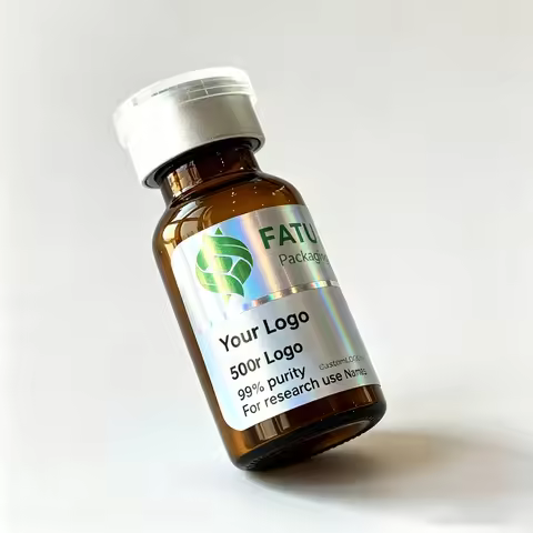 Custom Private Logo Waterproof HD Print Vinyl Label Stickers Compatible With 3ml 10ml Nutraceutical 