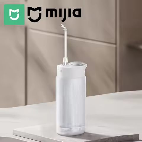 MIJIA Oral Irrigator F400,Portable Cordless Water Dental Flosser Teeth Pick,4 Mode,200ml Water Tank,