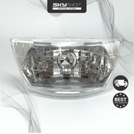 YAMAHA RXZ-10 5PV HEAD LAMP (CHROME) HEAD LIGHT LAMPU DEPAN RXZ10 5PV (S)