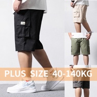 【Plus Size】9XL 8XL Cargo Shorts Men Business Cotton Oversize Work Shorts With Multi-Pocket