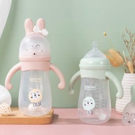 5CM Wide Caliber PP Baby Bottle Anti-Choking Anti-Colic Easy to Clean Shock-Resistant Baby Straw Bab