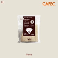 100 Pcs Cafec Abaca V60 Coffee Paper Filter 02 Manual Brew Coffee Filter Paper/