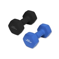 [366SP] Dumbbells 5kg Neoprene Dumbbells Anti-slip Vinyl Barbells 5 kg
