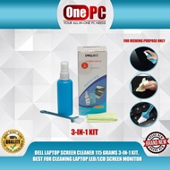 DELL LAPTOP SCREEN CLEANER 115 GRAMS 3-IN-1 KIT, BEST FOR CLEANING LAPTOP LED/LCD SCREEN MONITOR