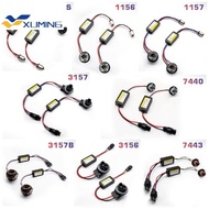 XM-Car LED decoder Canbus BA15S 1156 1157 PY21W 7443 7440 LED Light Error Free Load Resistor Warning