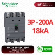 Schneider MCCB NFB Breaker EZC250F 3P 200A 18kA | EZC250F3200