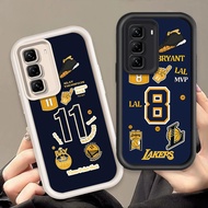 For Infinix Hot 60i 60 Pro Plus Pro+ X6885 X6886 x6726 x6728 Silicone Number 8 11 Soft Angel Eye Sho