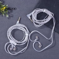 [BBNZDD] 3.5MM 2PIN In Ear Wired Earphones KZ Silver Plated KZ Earphones Cables Upgrade Cable With M