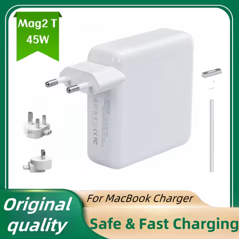 45W Magsafe 2 Charger For MacBook Air 11" 13" A1465 A1436 A1466 A1435 for Mag* 2 14.85V 3.05A Laptop