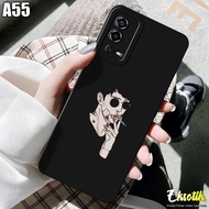 Case Oppo A55 - Eksotik - Casing Oppo A55 - Motif Lucu Aesthetic - Kesing Oppo A55 - Silikon Karet L