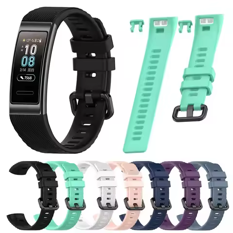 Silicone Wrist Strap For Huawei Band 4 Pro TER-B29S Bracelet Wristband for Huawei Band 3 TER-B09/Ban