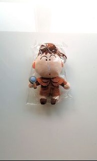 （送蠟筆小新儲錢罐）蠟筆小新偵探阿呆毛公仔吊飾｜阿呆公仔吊飾