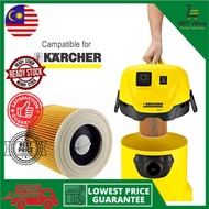 Karcher Vacuum Cleaner Part Air Dry HEPA Filter A2004 A2054 A2101 WD2.250 WD3.200 WD3 WD3 Penapis Va