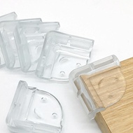 Combo of 8 square silicone table corner covers