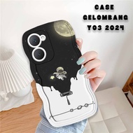 HP VIVO Y03 Wave Softcase - Phone Case - VIVO Y03 Wave - External.Acc - ASTRONOT Motif - Fashion Cas